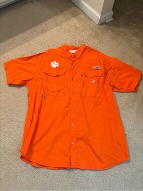 Columbia Sportswear PFG Clemson button-down, 2XL
